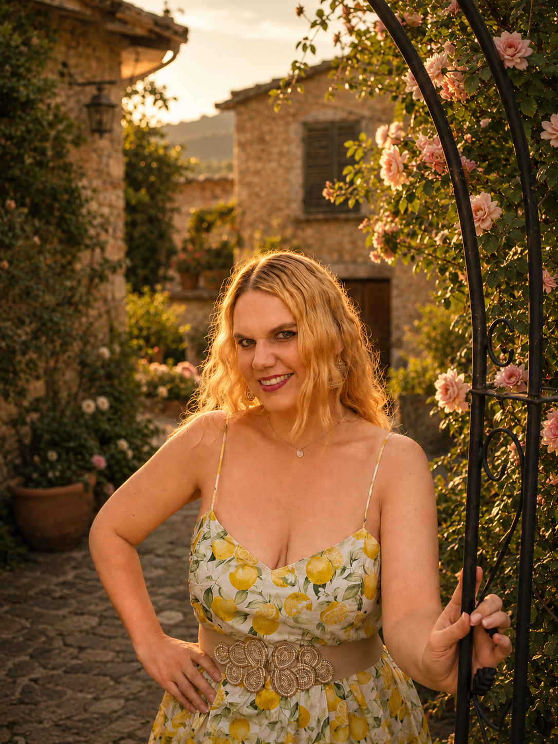 Kat Madleine in Sicily